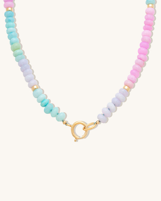 Candy Opal Gemstone Necklace