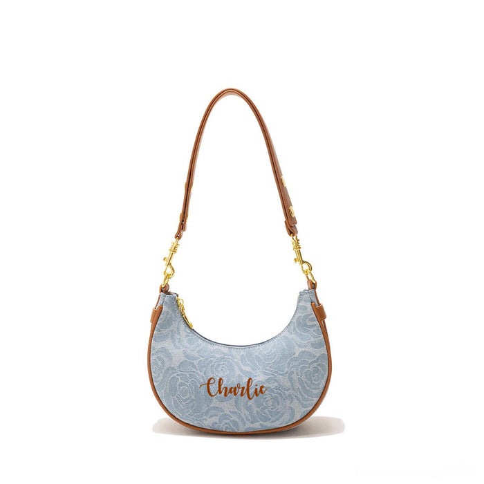 Canvas Half Moon Bag Travellers Hat Boutique
