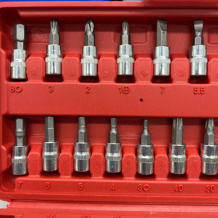 Car Repair Tool Kit 1/4Inch Socket Set Car Repair Tool Ratchet Torque Wrench Combo Auto Repairing Tool Set