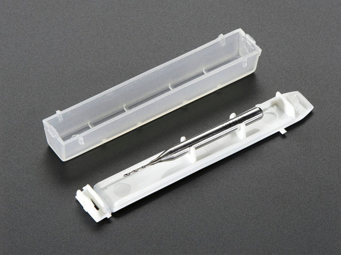 Carbide Square End Mill - 1/8" Shaft - 0.6mm Diameter by The Pi Hut - The Pi Hut