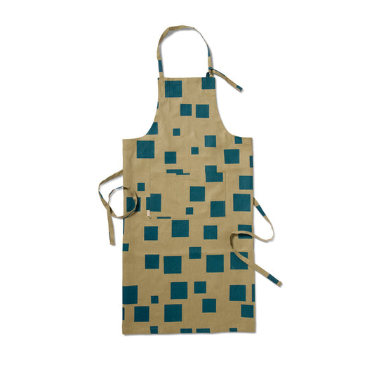 Casa Pattern Jennifer Apron in Peacock & Seaweed