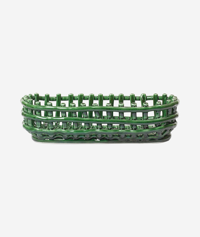 Oval / Emerald Green