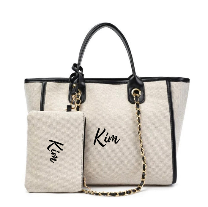 Chain Bag with Pouch - Travellers Hat Boutique