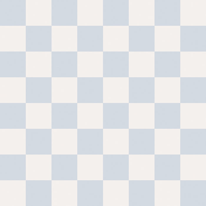 SINGLE ROLL / Periwinkle Check