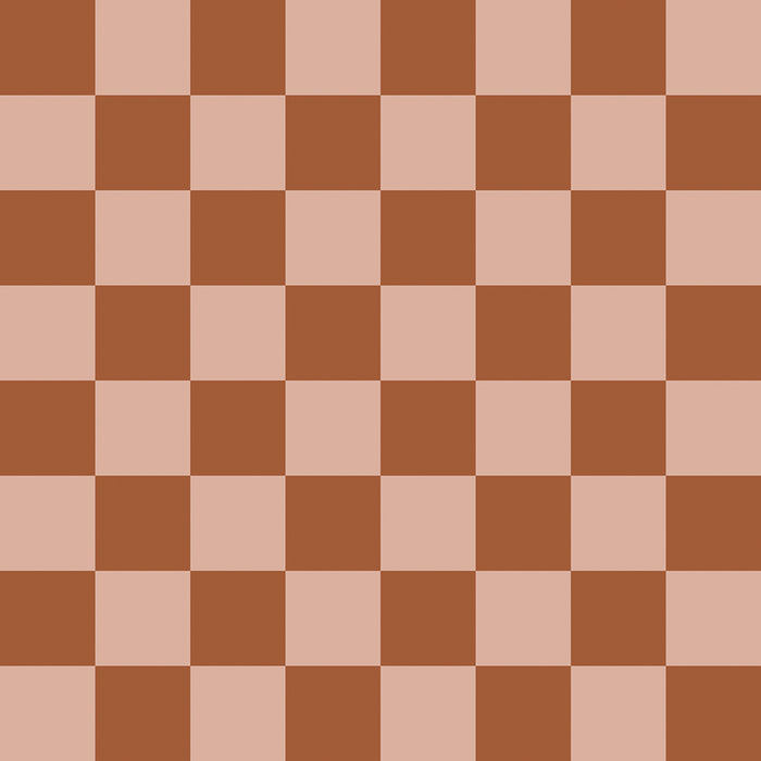 SINGLE ROLL / Retro Blush Check