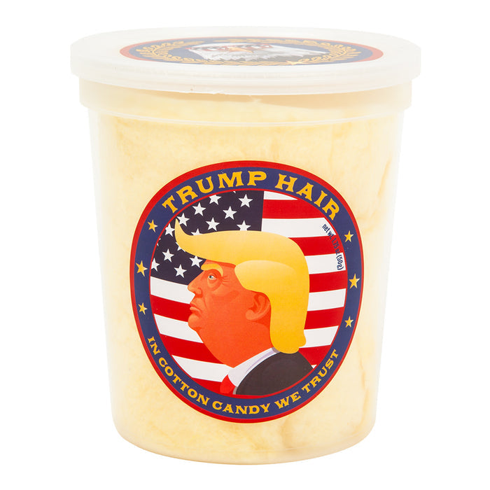 Chocolate Storybook Trump Hair Cotton Candy Tub - 12 Count