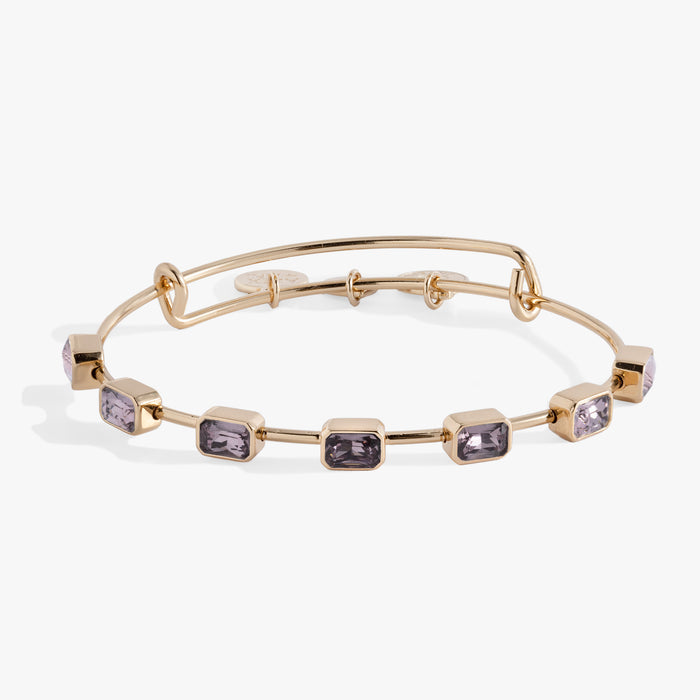 Choose-Your-Birthstone Bangle & Stud Set