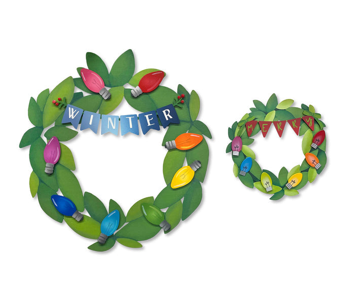 Christmas Light Magnets S/6