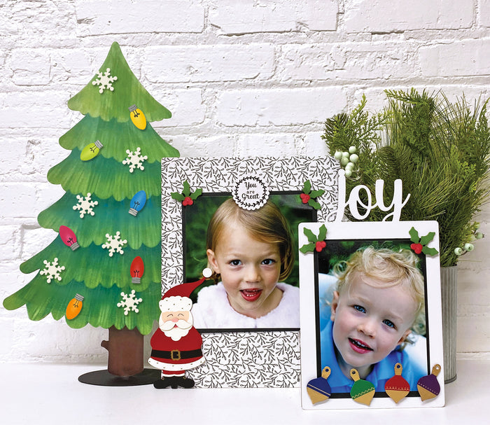 Christmas Light Magnets S/6