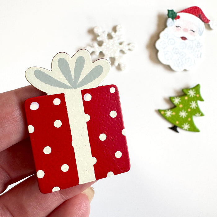 Christmas Present Magnet, Mini