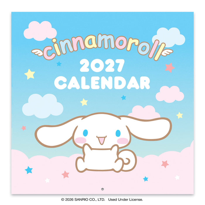 Cinnamoroll 2027 Classic Wall Calendar Stationery Orange Circle Studio