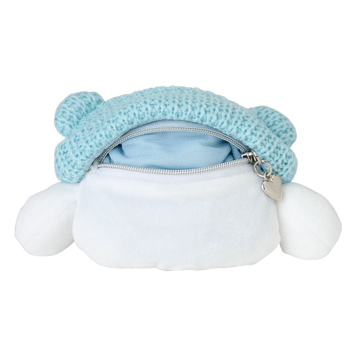 Cinnamoroll Cozy Cap Mascot Clip Pouch Accessory Japan Original