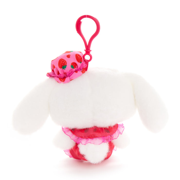 Cinnamoroll Plush Mascot Clip (Strawberry Treat Series) Plush NAKAJIMA CORPORATION