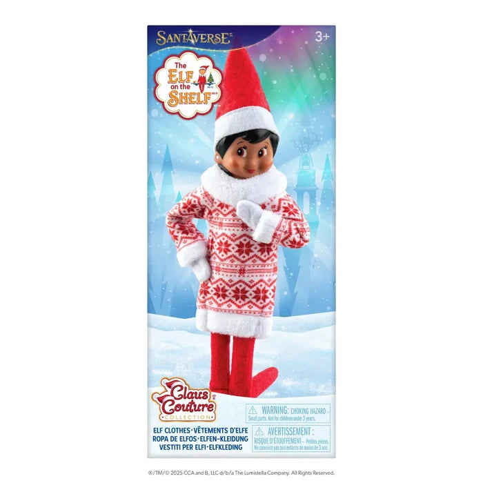 Claus Couture Snowflake Sweetie Dress