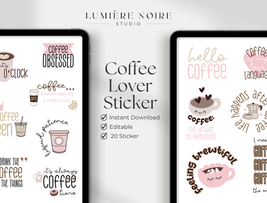 Coffee Lover Sticker