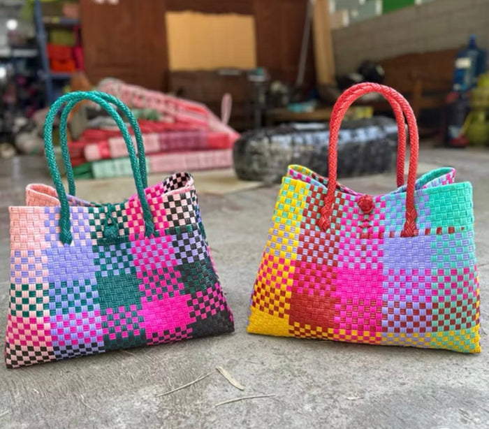 Colorful Classic Bayong Bag Travellers Hat Boutique