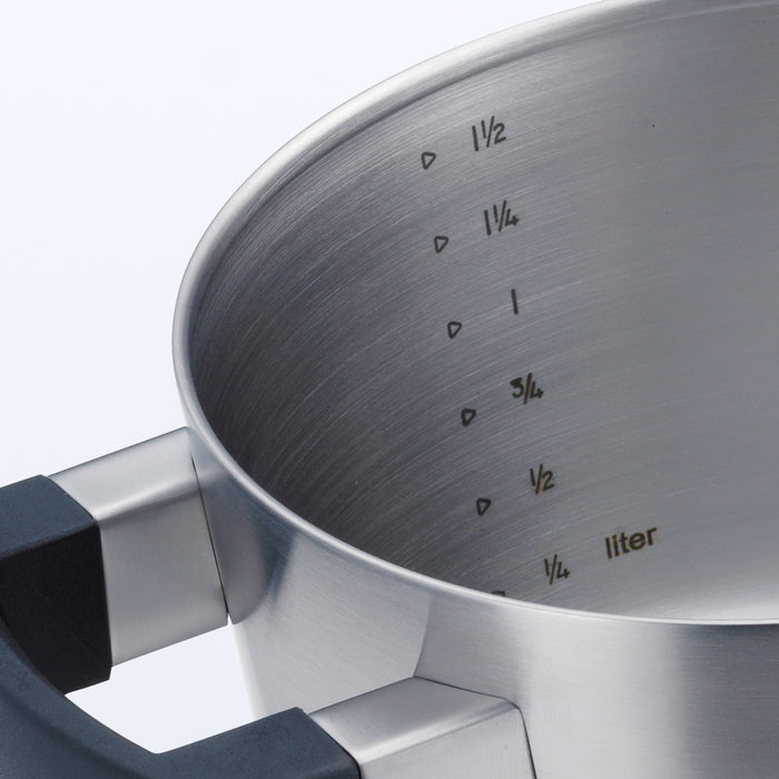 Conical Cool steelpan 16 cm met deksel