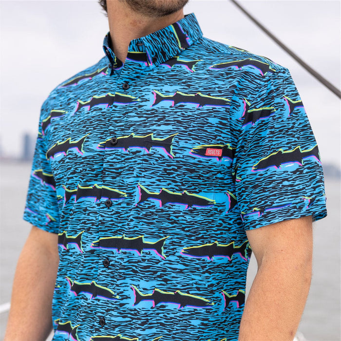 RSVLTS RSVLTS Short Sleeve Shirt "Cool Cudas" – KUNUFLEX Short Sleeve Shirt