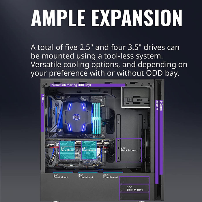 Cooler Master Silencio S600 ATX Mid (dented below)