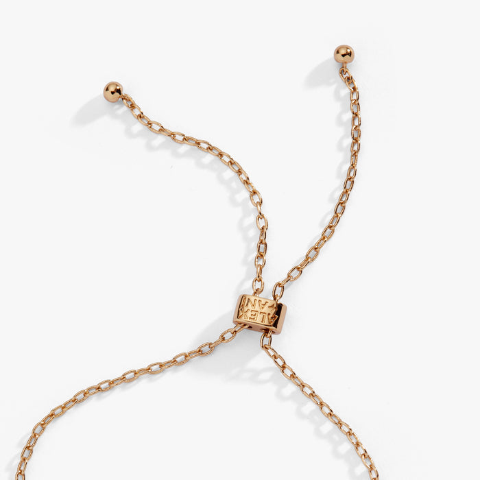 Coquette Christian Cross Bolo Chain