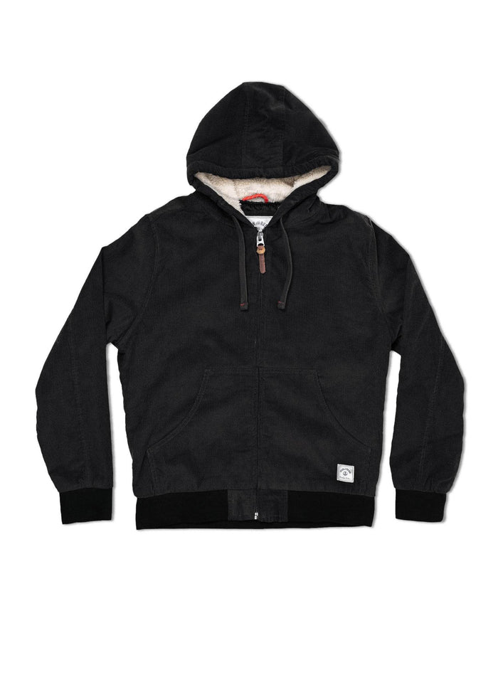 Corduroy Bunker Hoodie - Iron & Resin