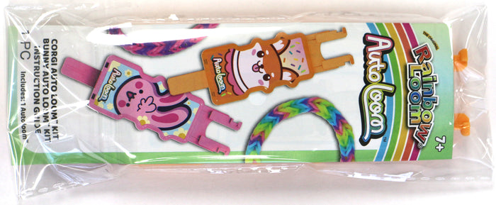 Corgi Auto Loom with Electric Blue & Electric Purple Bands