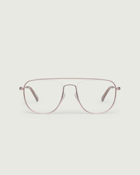 Gold::Corso Eyeglasses square gold metal front