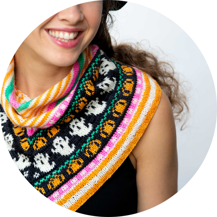 Cowl-o-ween by Tellybean Knits, Stephanie Lotven - KIT