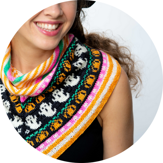 Cowl-o-ween by Tellybean Knits, Stephanie Lotven - KIT