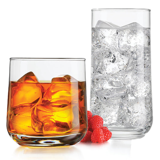 Crisa Koba 8pc Glassware Set