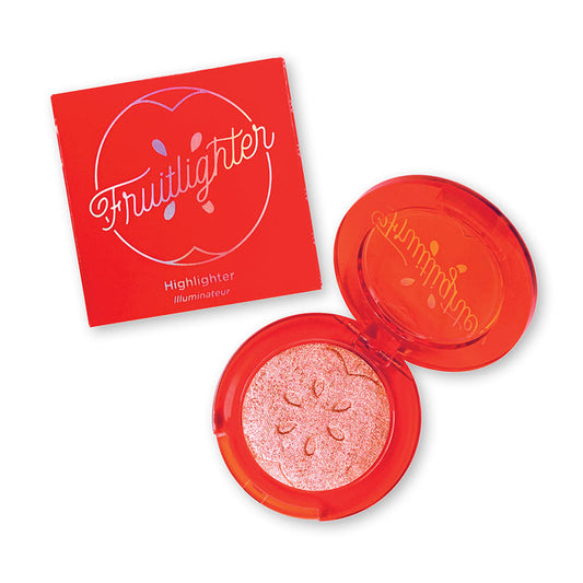 Top angled view of an open Crisp Fruitlighter and its carton.