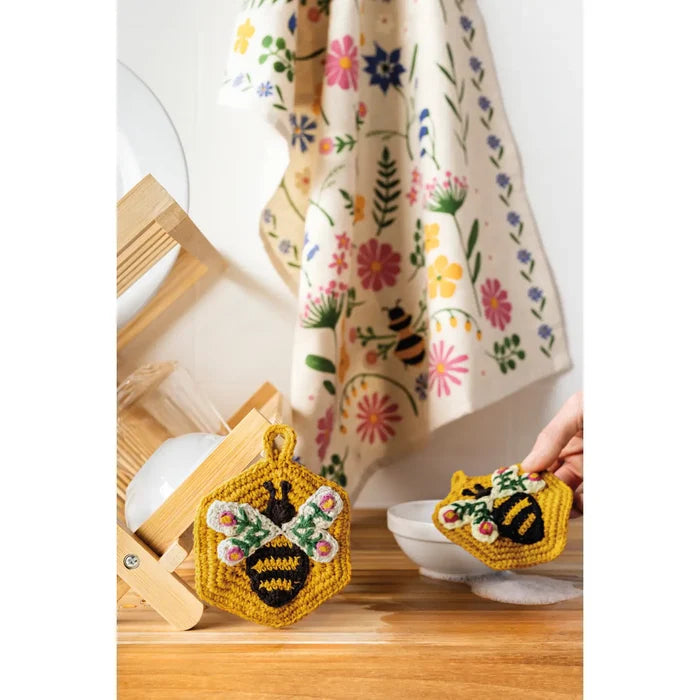 Crochet Sponge Set - Bee