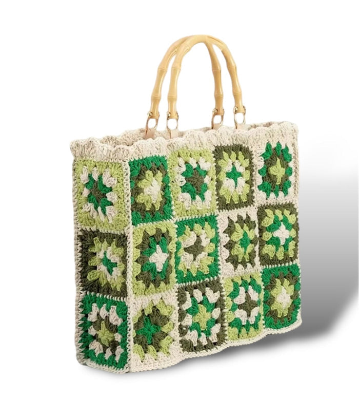 Crochet Square Bag Travellers Hat Boutique