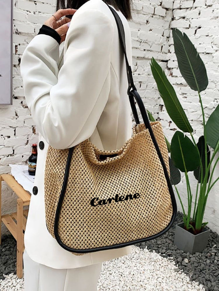 Crochet Tote Bag with Inner Pouch - Travellers Hat Boutique