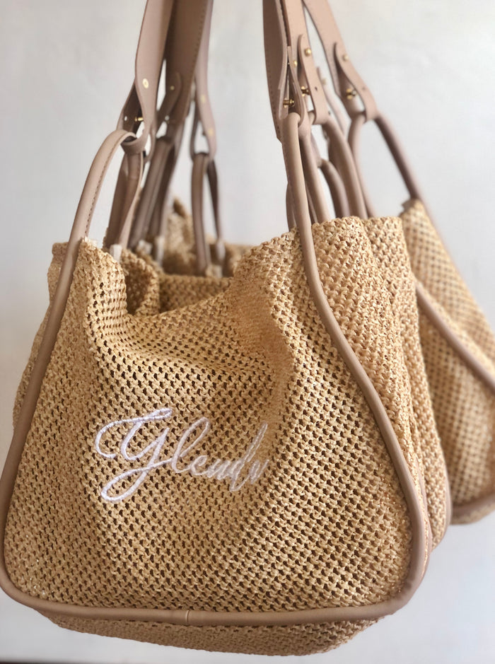 Crochet Tote Bag with Inner Pouch - Travellers Hat Boutique