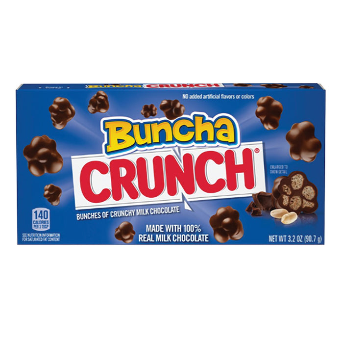 Crunch Buncha Crunch Candy Theater Box - 12 Count