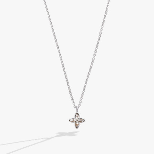 Crystal Logo Star Necklace