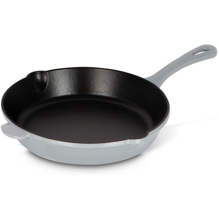 CUISINART CI22-24MGYC 10" (25cm) Cast Iron Round Fry Pan in Misty Grey