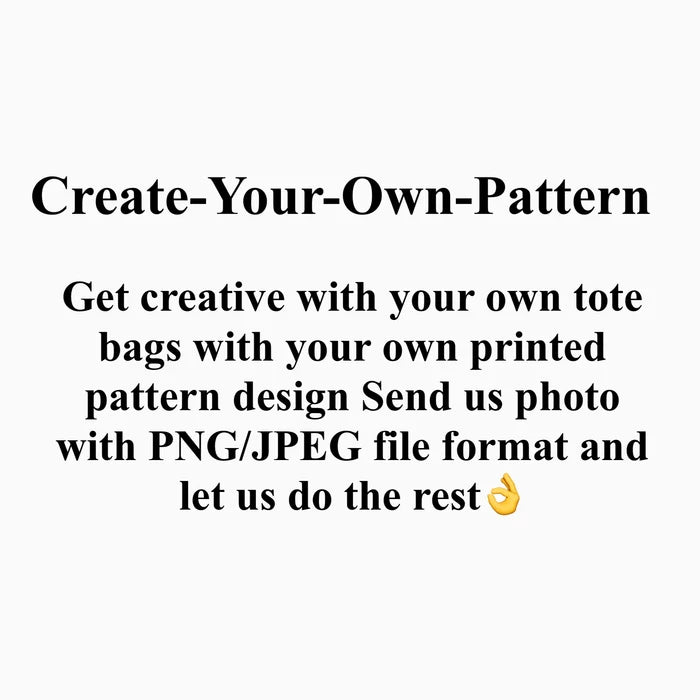 CREATE YOUR OWN DESIGN / PRINTED NAME