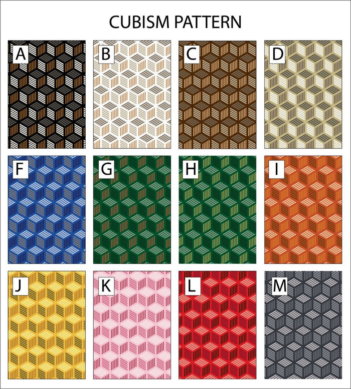 SMALL 32CM / CUBISM PATTERN