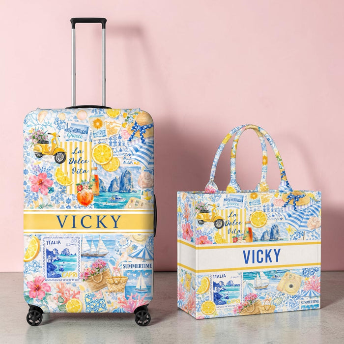 Custom Luggage Cover - Premium