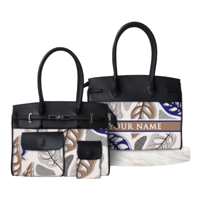 Custom Luna Stripe Bag - Travellers Hat Boutique