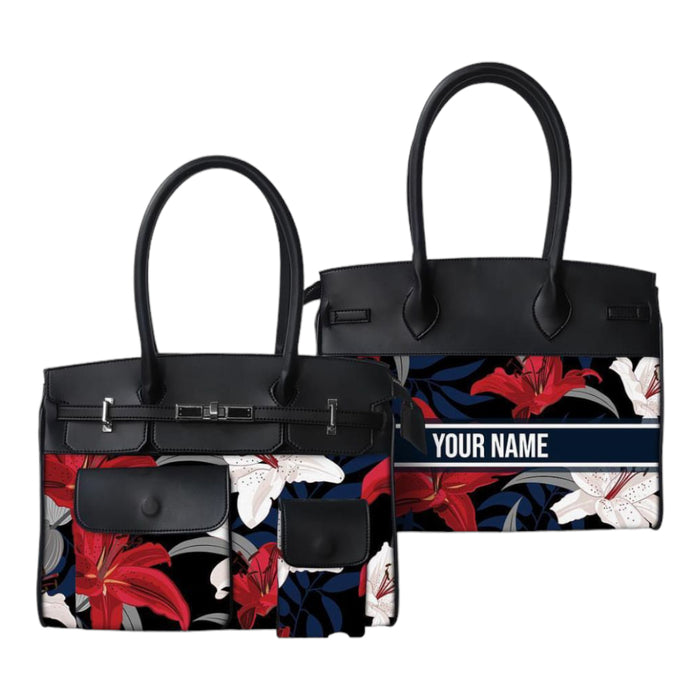 Custom Luna Stripe Bag - Travellers Hat Boutique