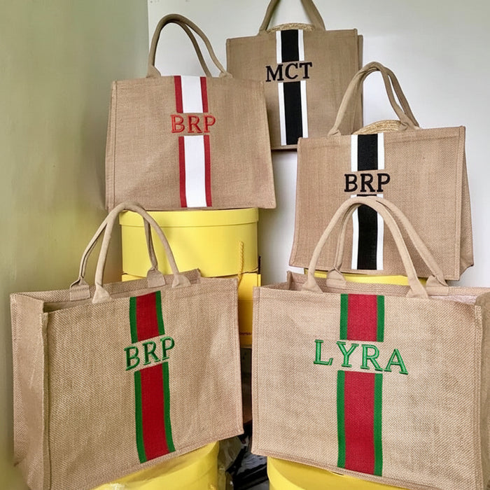 Monogram tote bag