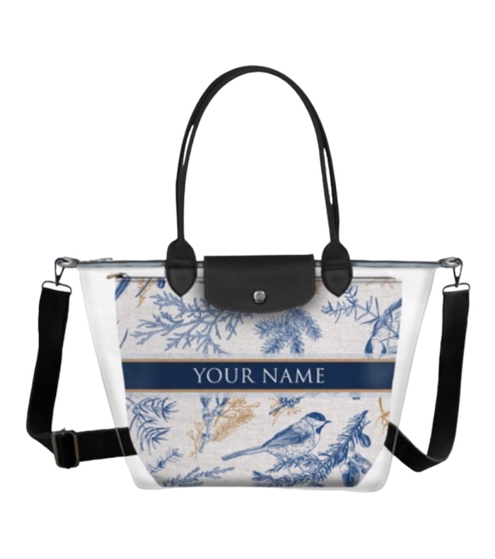 Custom Transparent Tote - Travellers Hat Boutique