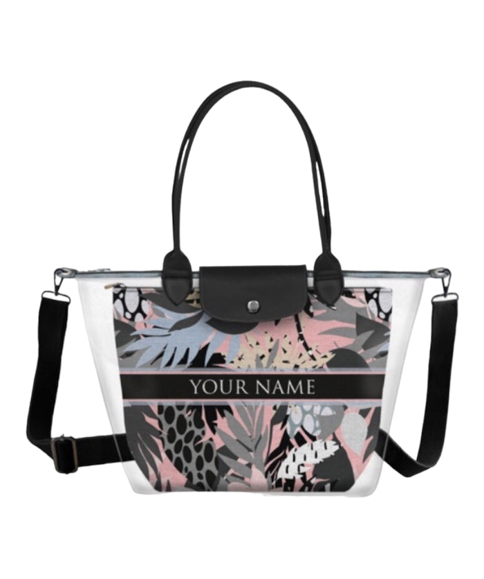 Custom Transparent Tote - Travellers Hat Boutique