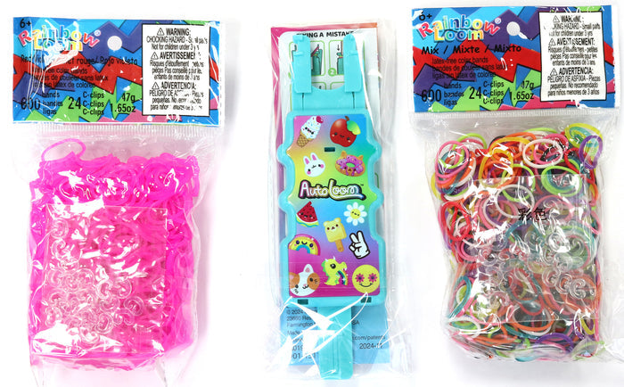 Cutie Auto Loom with Rose Jelly and Mixed with Jelly Bands