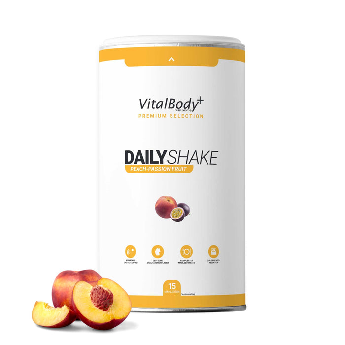 Peach-Passion Fruit / 15 Mahlzeiten