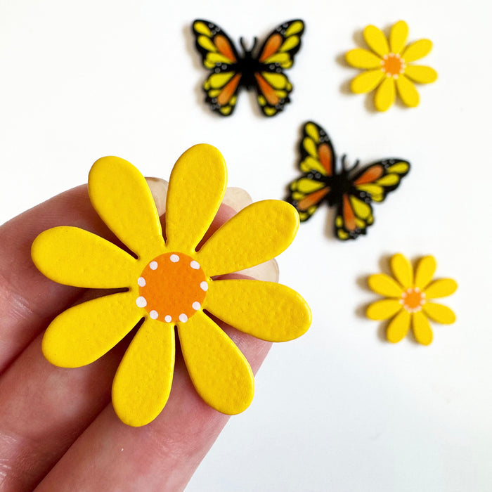 Daisy Magnet Yellow