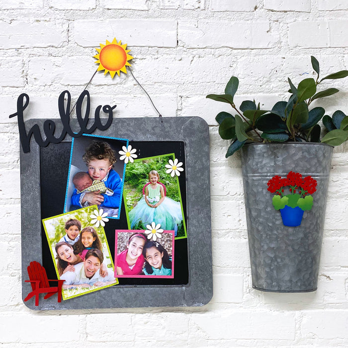 Daisy Magnets S/4 White